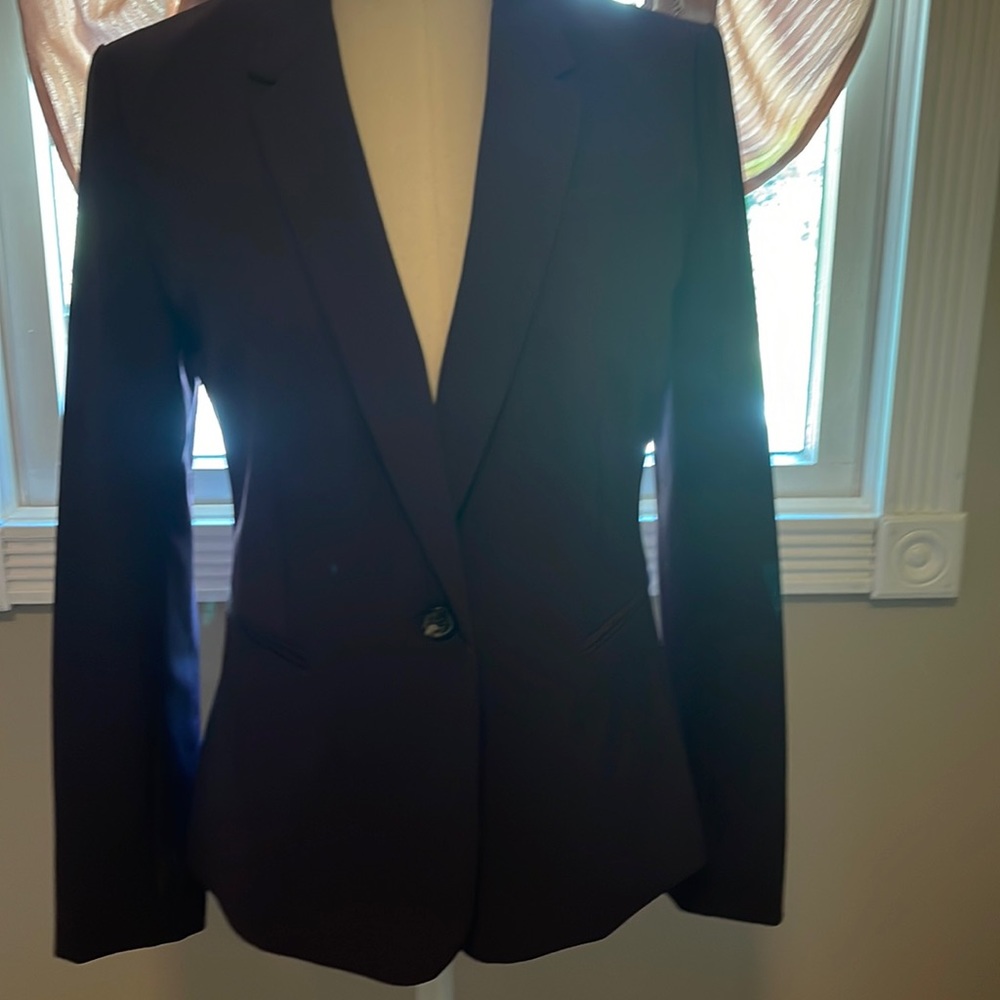 Banana Republic Double Breasted Suit Jacket